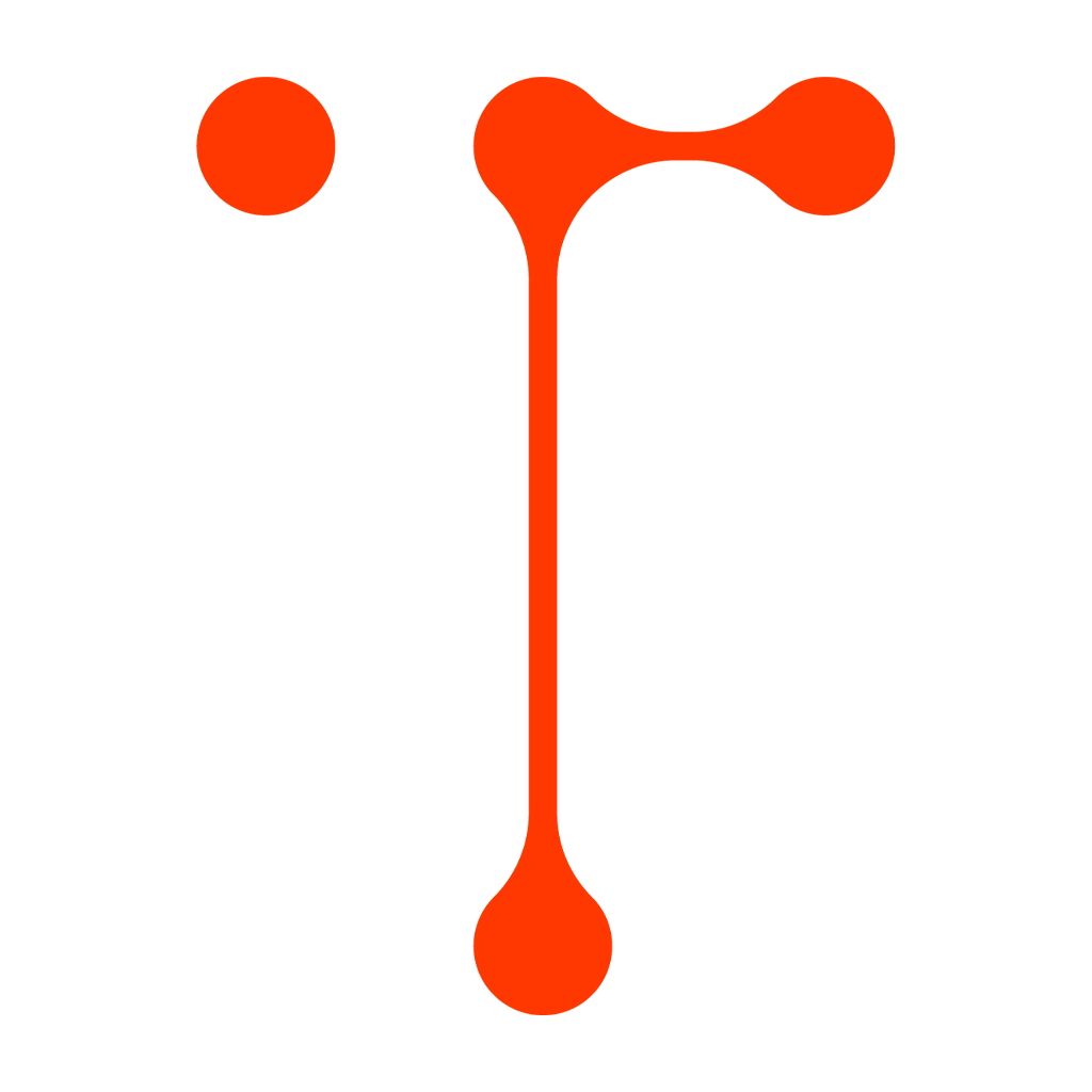 Símbolo T da logo da Tree Comunicação