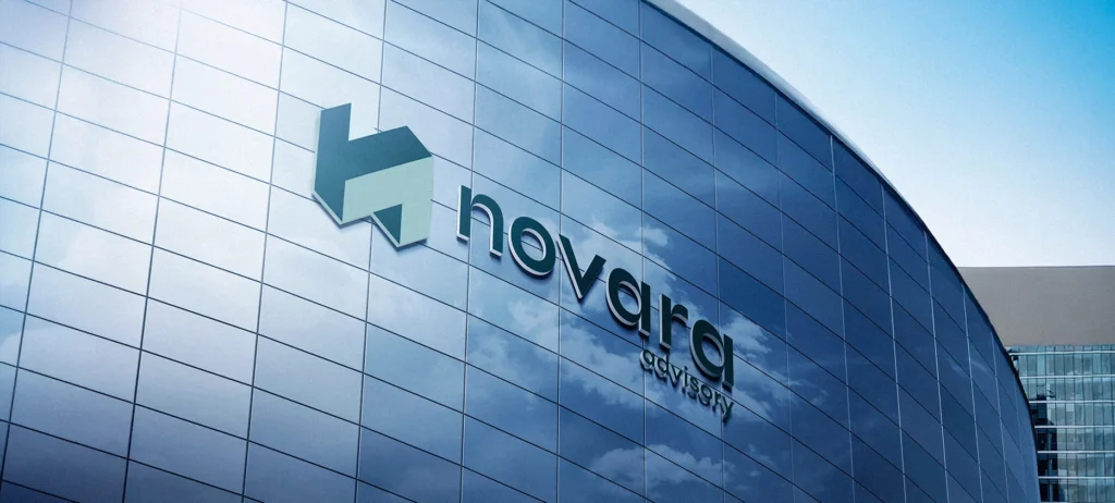 Fachada do prédio da empresa Novara Advisory, capa do case de CEO Positioning